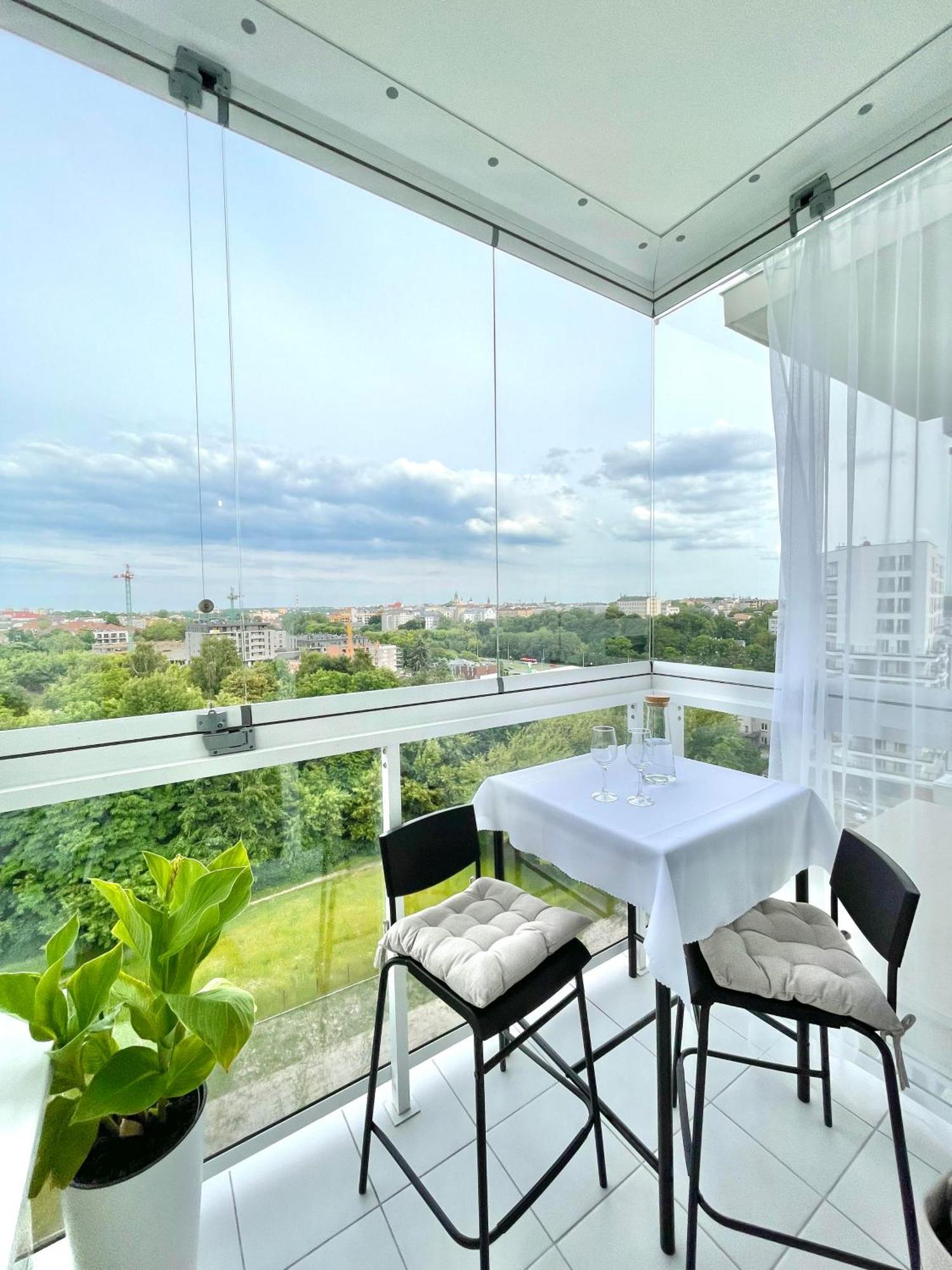 Apartament Z Widokiem Lublin Dış mekan fotoğraf